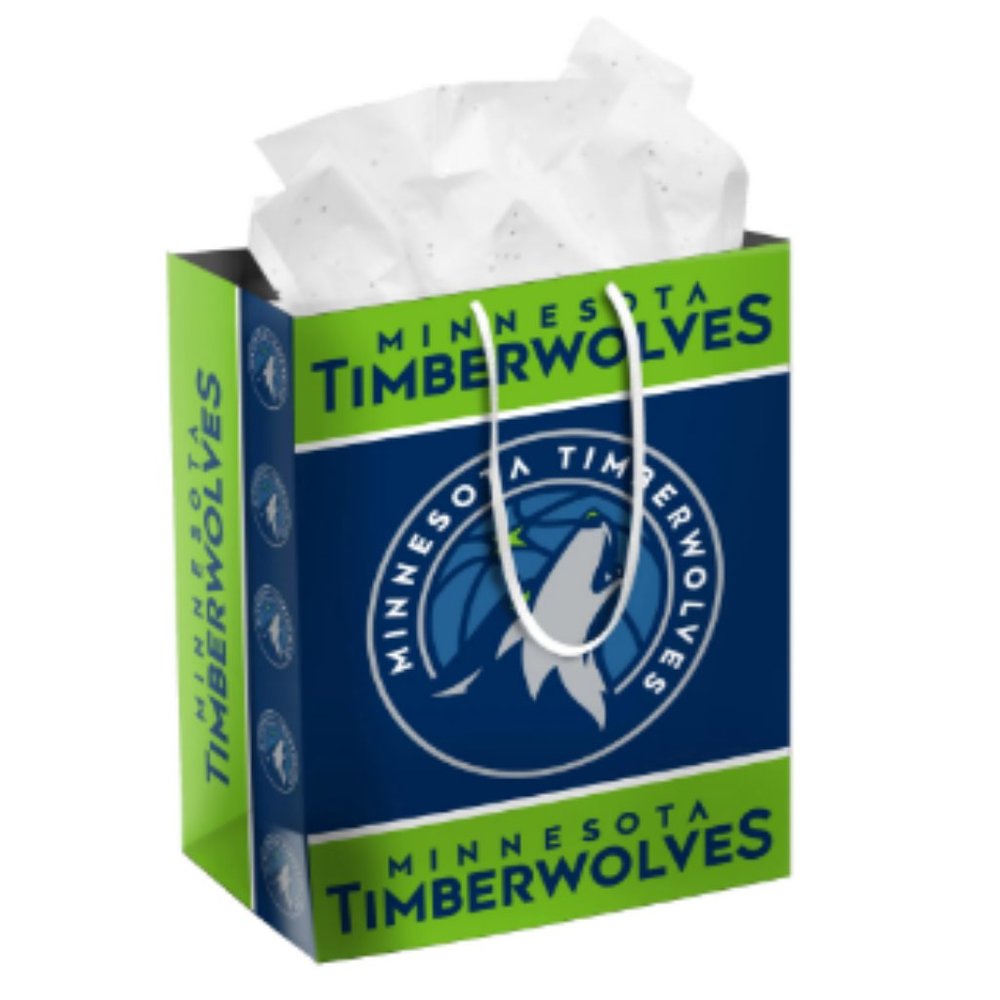Lot of 3 Minnesota Timberwolves Gift Bags